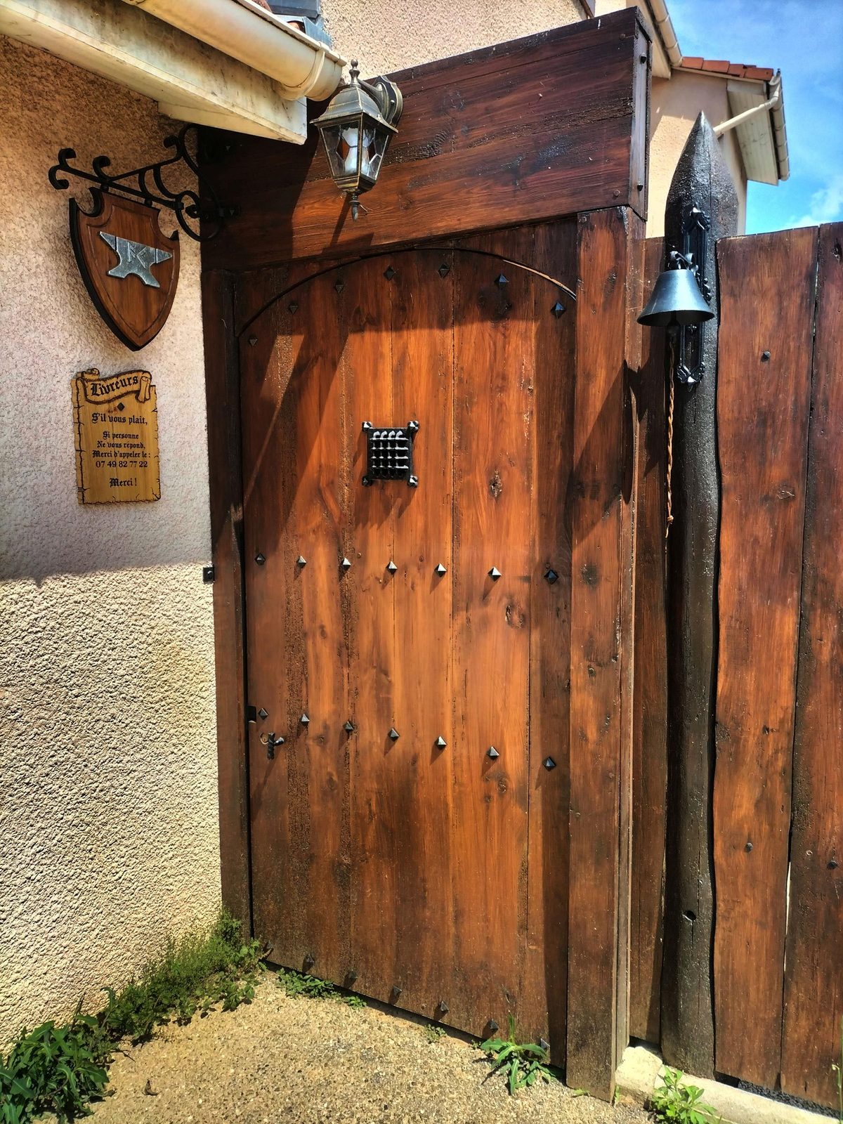 Intérieur de l'Auberge Médiévale Seigneuriale